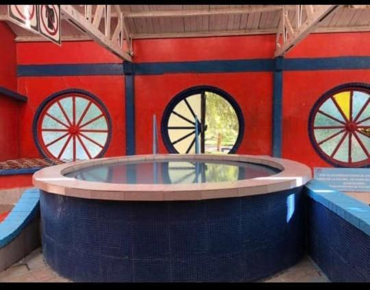 Hotel Y Balneario Ojo Caliente Camargo Ngoại thất bức ảnh